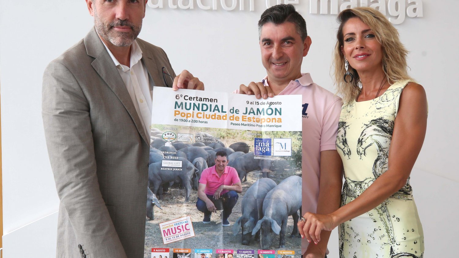 Estepona celebra la sexta edición del Certamen Mundial de Jamón 'Popi' del 9 al 15 de agosto