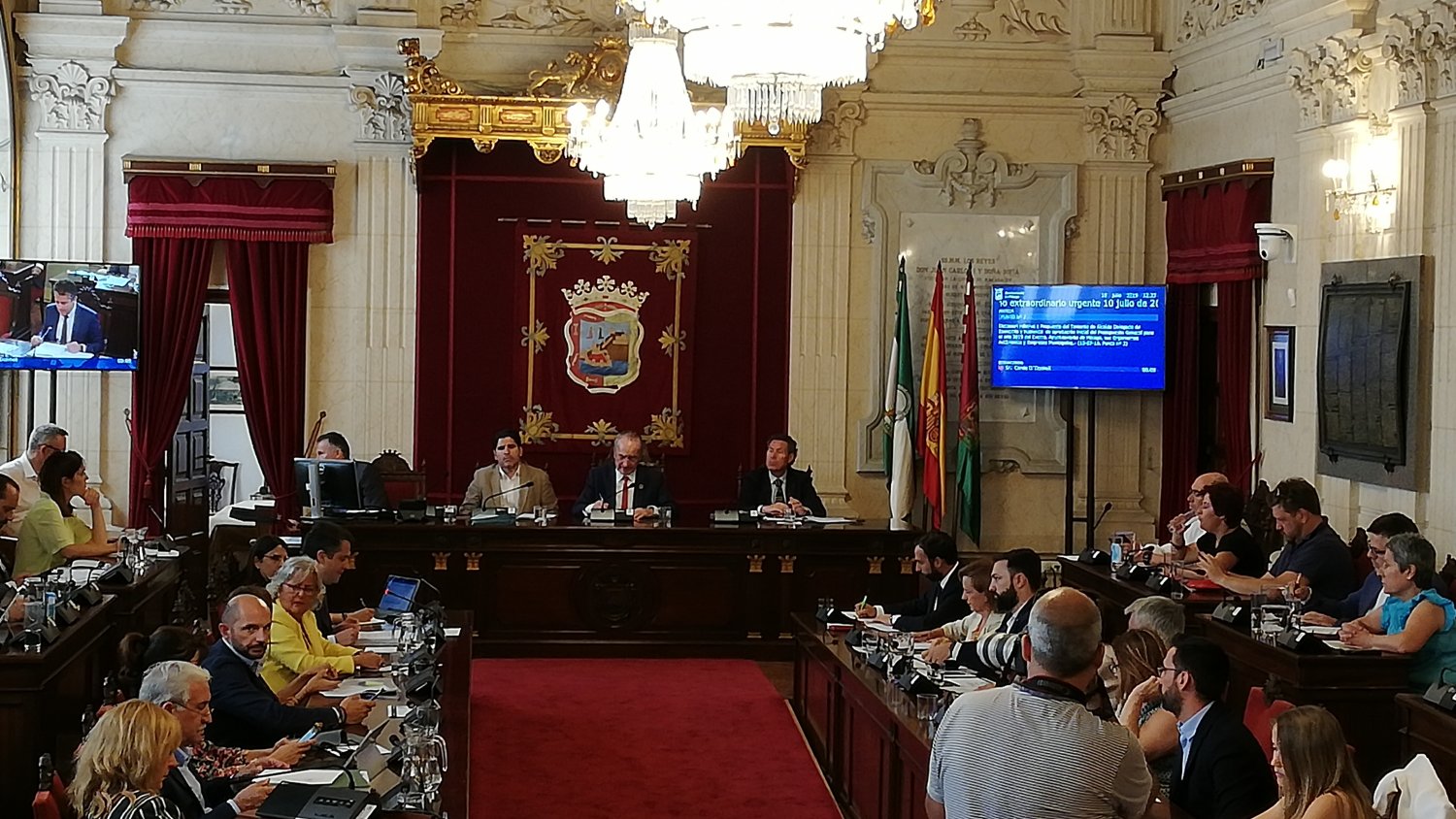 El presupuesto del Ayuntamiento de Málaga para 2019 entrará en vigor a partir del 8 de agosto