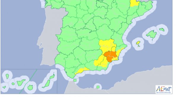 La Aemet active en Málaga la alerta amarilla por altas temperaturas
