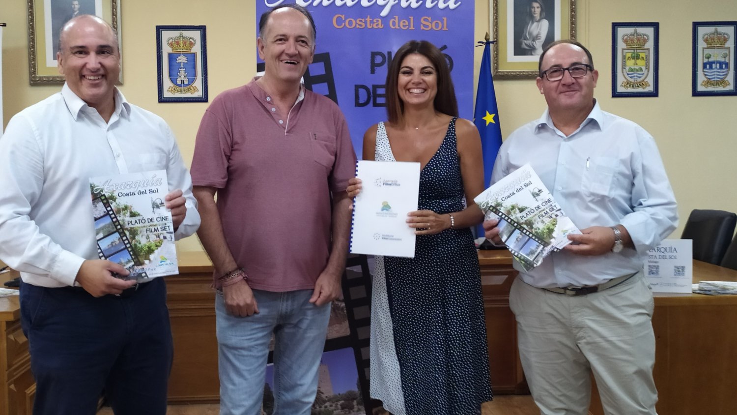 Axarquía Film Office solicita a la delegada de Turismo colaboración para llevar a cabo proyectos cinematográficos en la comarca