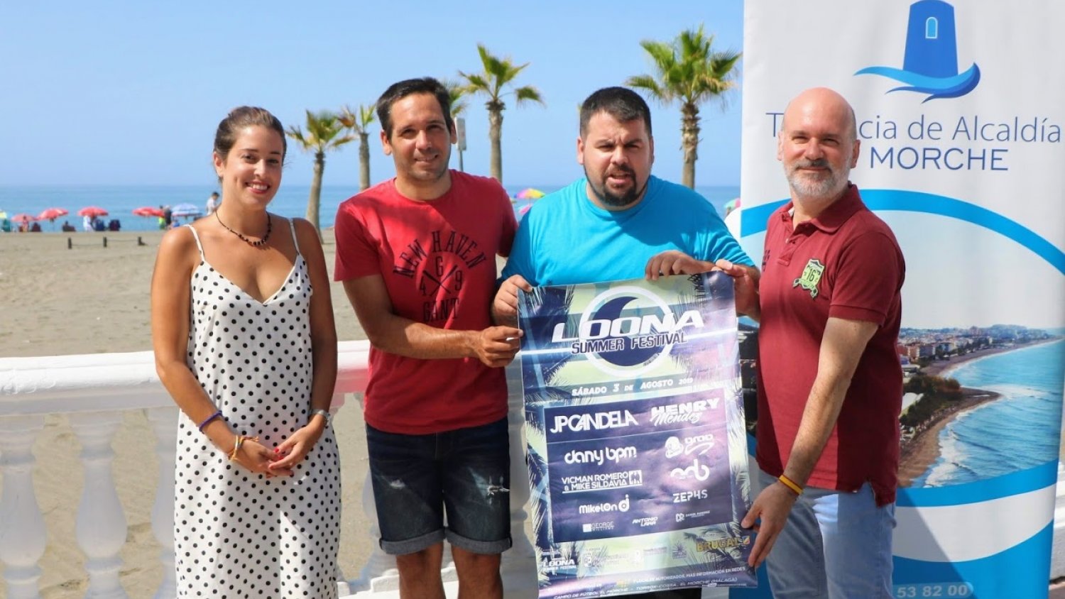 Torrox acogerá mañana el 'Loona Summer Festival' con artistas como Henry Méndez y J.P Candela