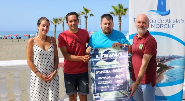 Torrox acogerá mañana el 'Loona Summer Festival' con artistas como Henry Méndez y J.P Candela