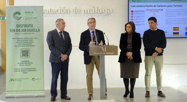 La Costa del Sol será el destino pionero en Europa en medir la huella de carbono de los turistas