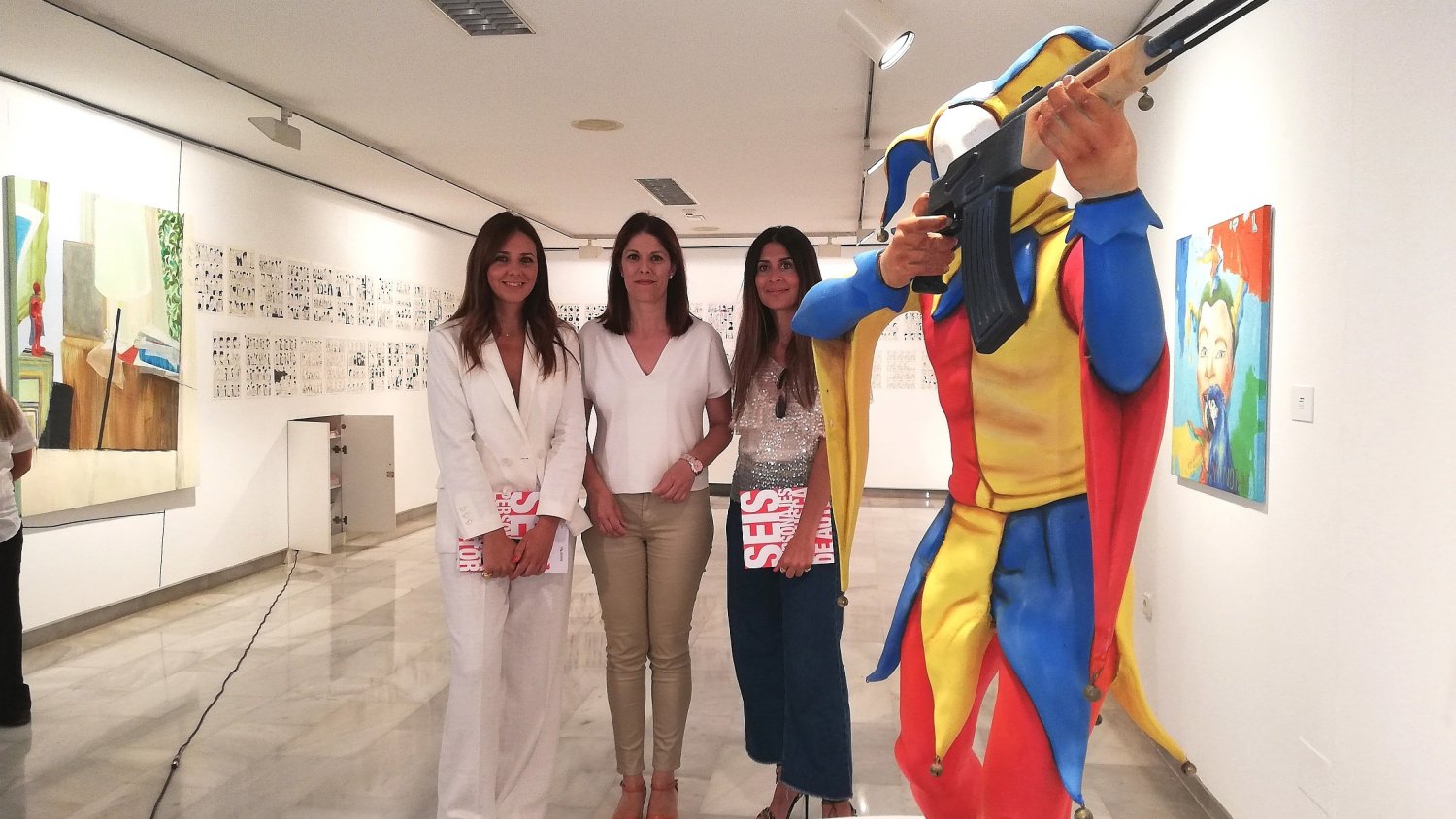 La exposición colectiva 'Seis personajes en busca de autor' se emplazará en las Salas Mingorance del Archivo Municipal hasta el 29 de septiembre