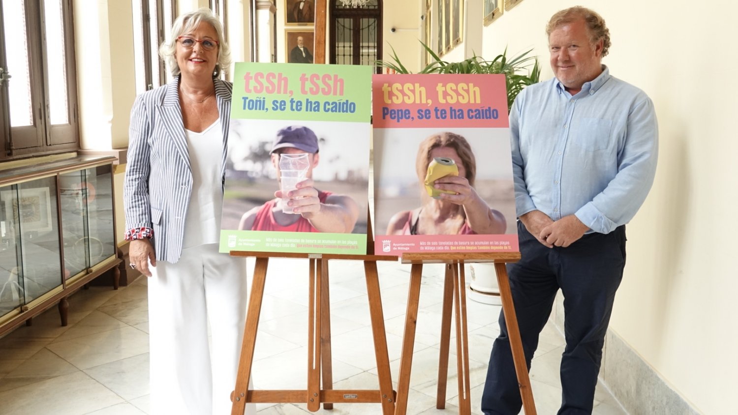 El Ayuntamiento de Málaga pone en marcha la campaña de concienciación 'no ensucies las playas' para mantener limpio el litoral