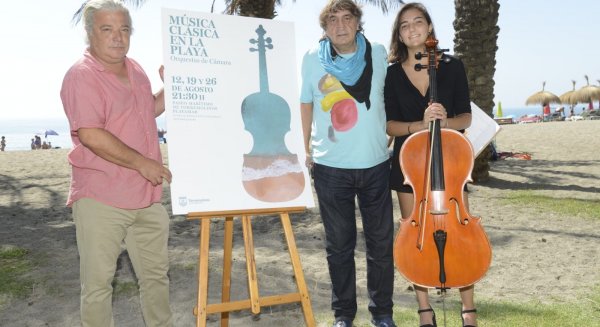 La música clásica llega a las playas de Torremolinos con la Joven Orquesta Provincial de Málaga