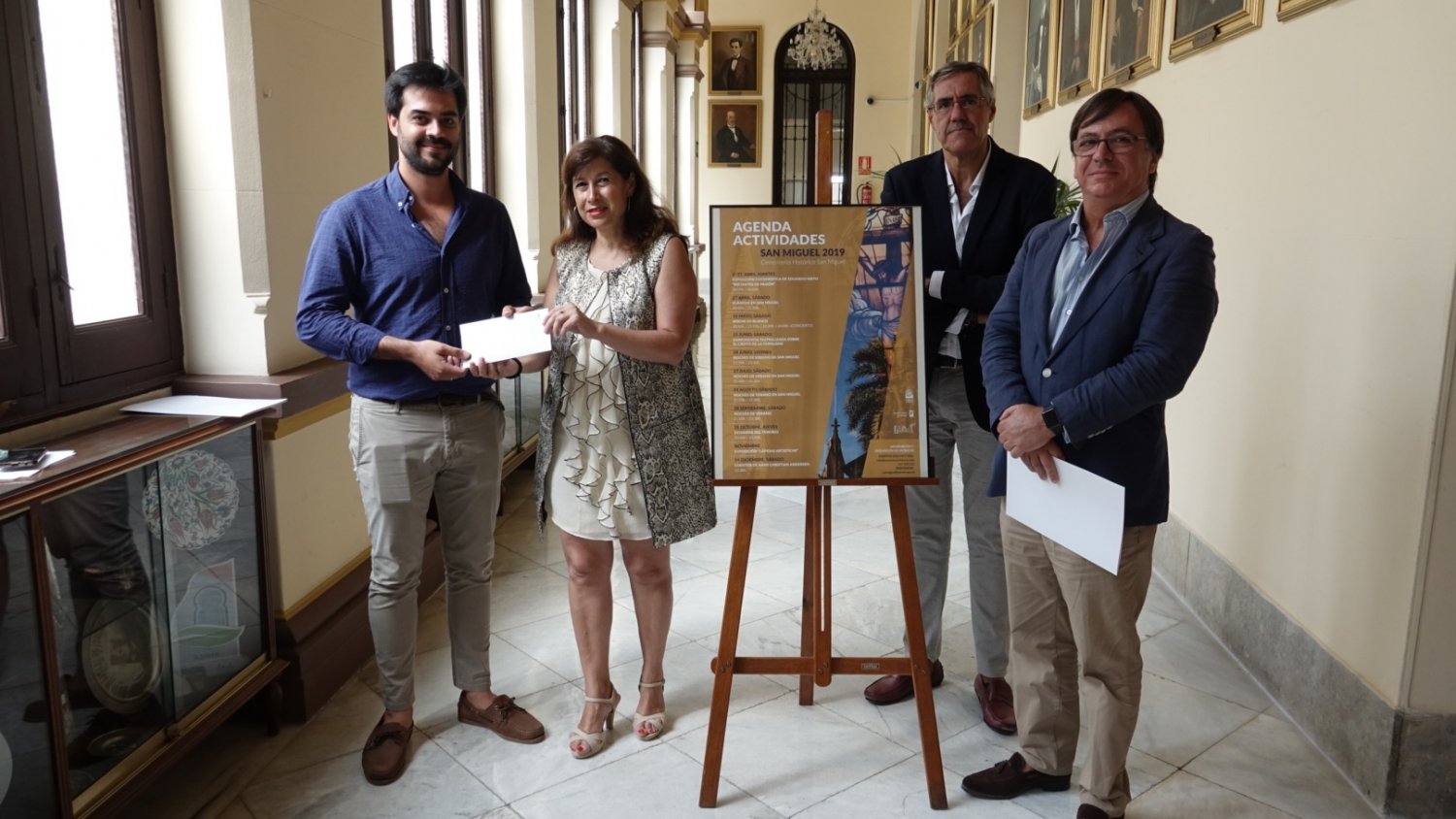 El Cementerio Histórico de San Miguel realiza visitas nocturnas teatralizadas