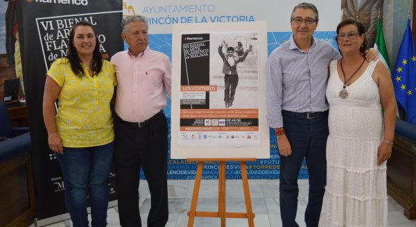 La VI Bienal de Arte Flamenco de Málaga llegará a Rincón de la Victoria con el espectáculo `Los Festeros´ el próximo 3 de agosto