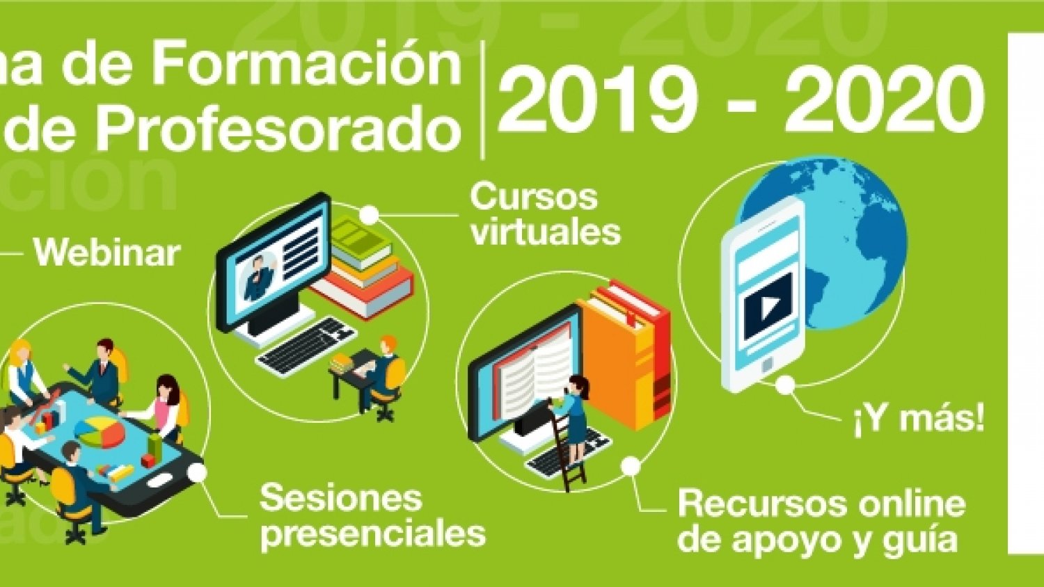 La UNIA pone en marcha el 'Programa de Formación al Profesorado 2019-2020' con materias en e-learning o innovación educativa