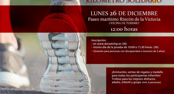 Rincón de la Victoria celebra la Carrera Popular San Silvestre y el Kilómetro Solidario
