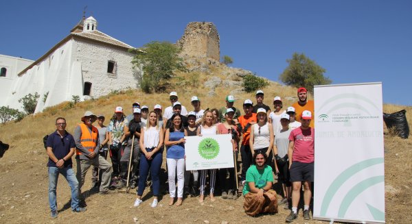 Una veintena de jóvenes participa en el Campo de Voluntariado del Instituto Andaluz de la Juventud en Archidona