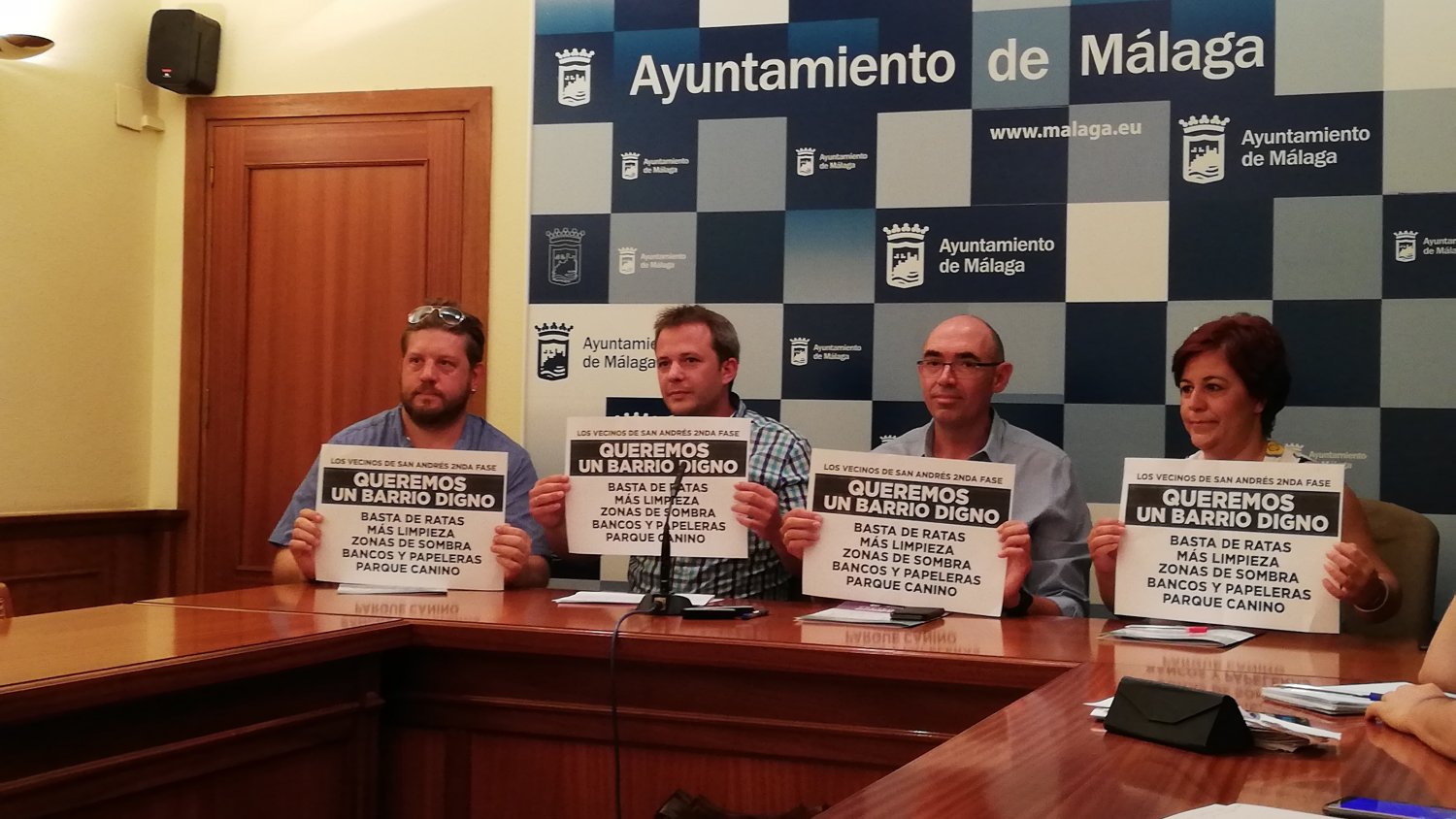 Adelante Málaga exige medidas de rehabilitación y mejora en la Barriada de Nuevo San Andrés-Segunda Fase
