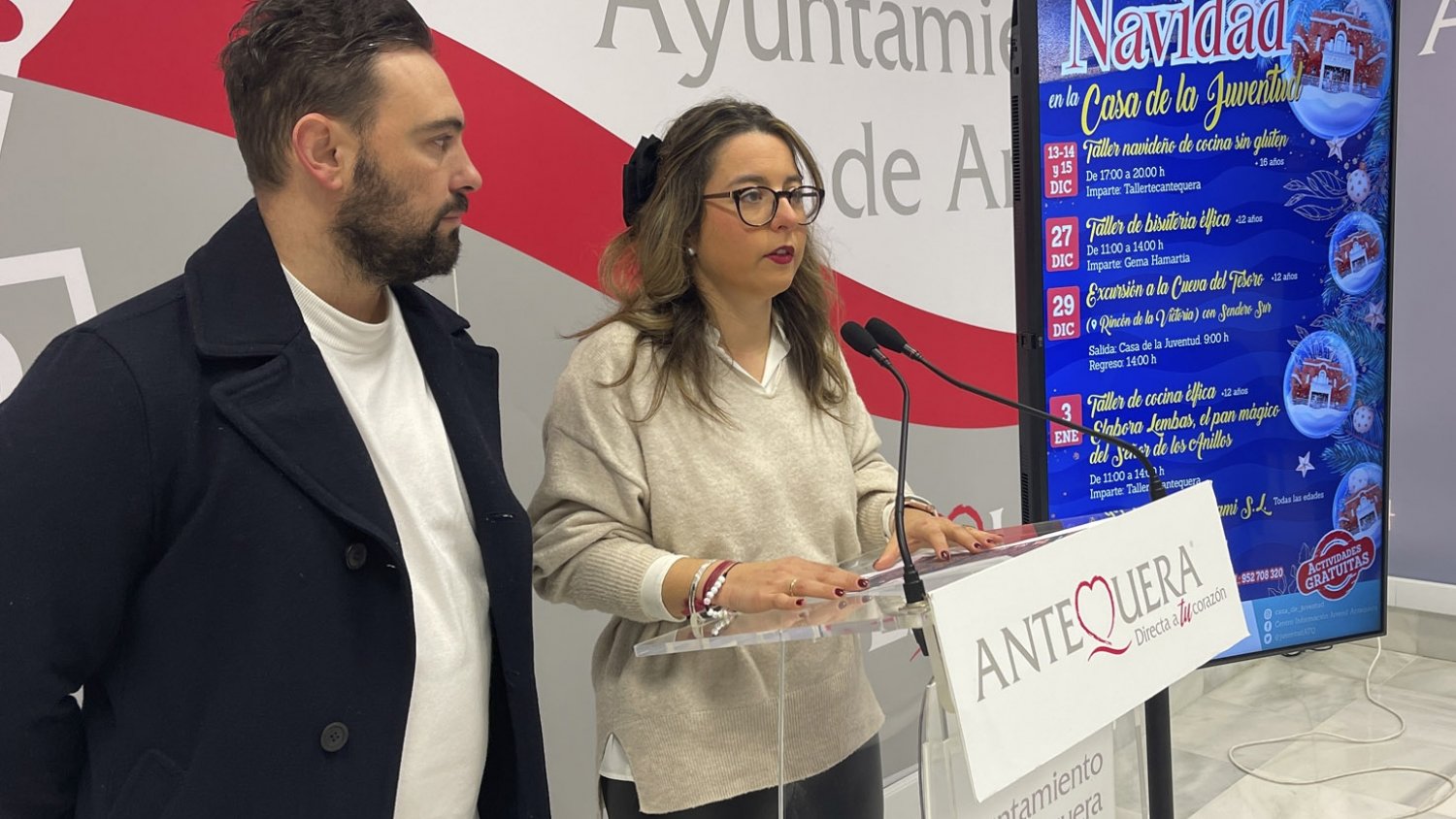 La Casa de la Juventud ofrece un programa de actividades navideño en Antequera