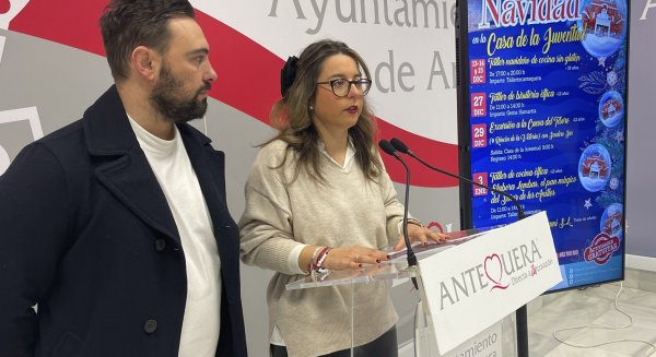 La Casa de la Juventud ofrece un programa de actividades navideño en Antequera