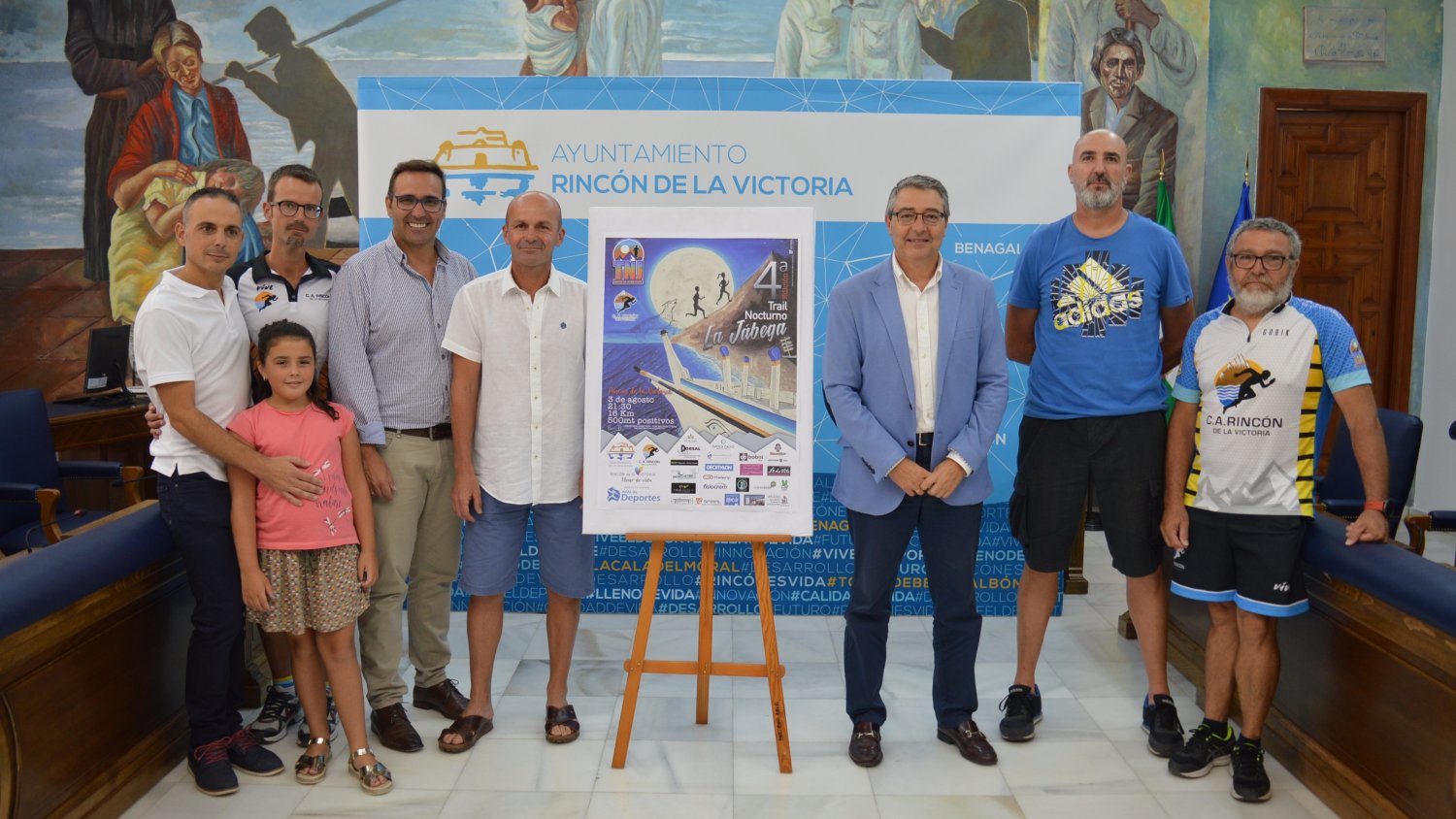 Rincón de la Victoria celebra el Trail Noctuno 'La Jábega' con 16 kilómetros de recorrido