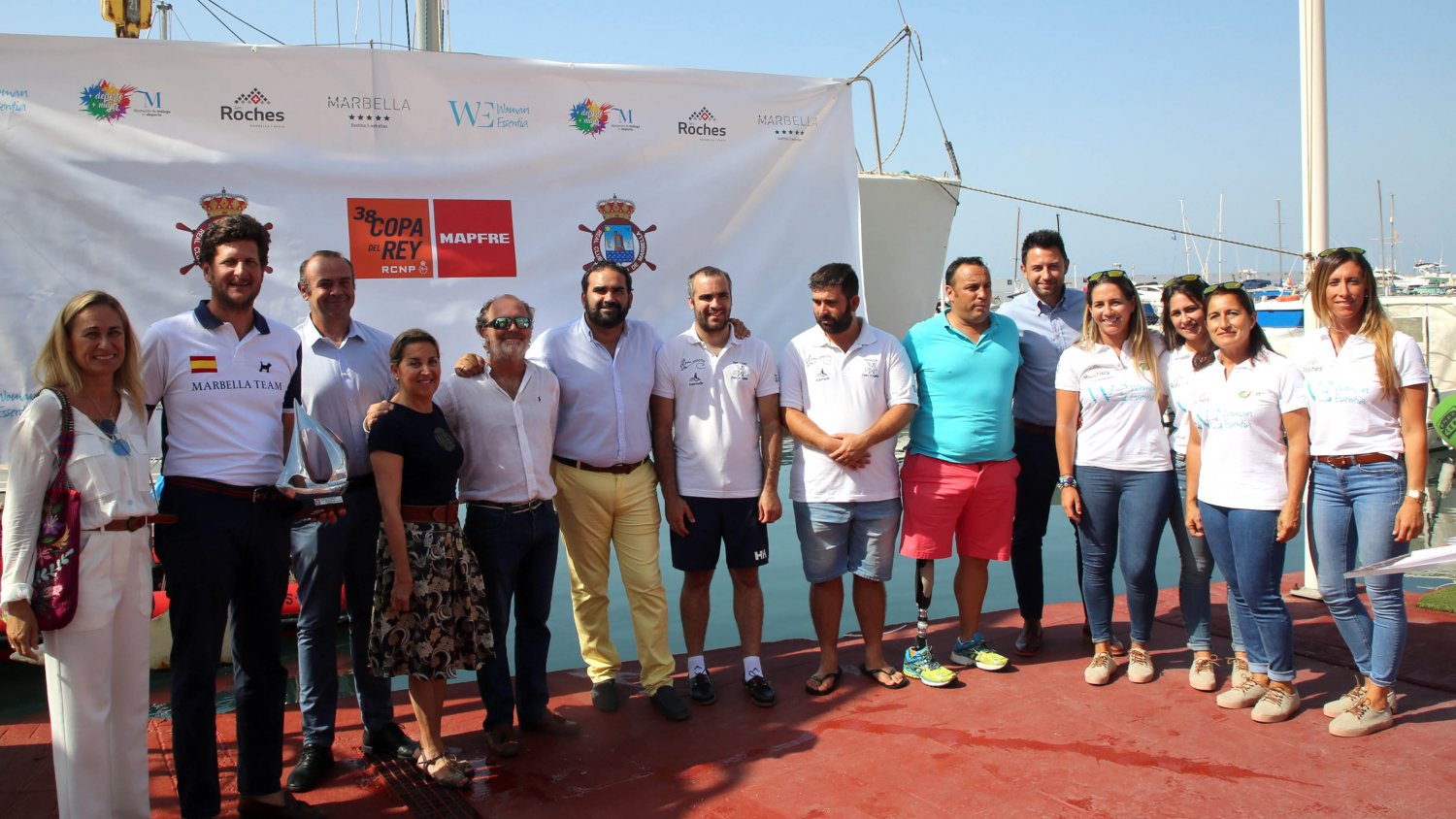 Marbella participará en la 38ª Copa del Rey de Vela con un equipo femenino y mostrará su apuesta por la vela adaptada