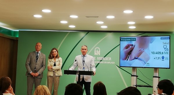 Los presupuestos andaluces destinan 153 millones de euros para inversiones en Málaga