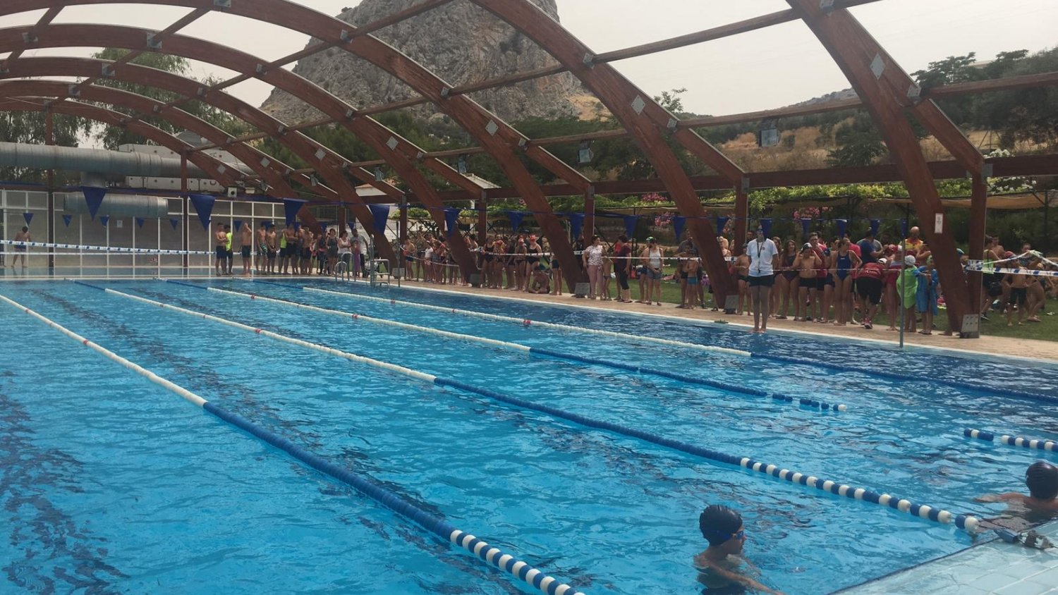 Deportistas de toda la provincia participan en la 34ª edición del Circuito Provincial de Natación de Verano