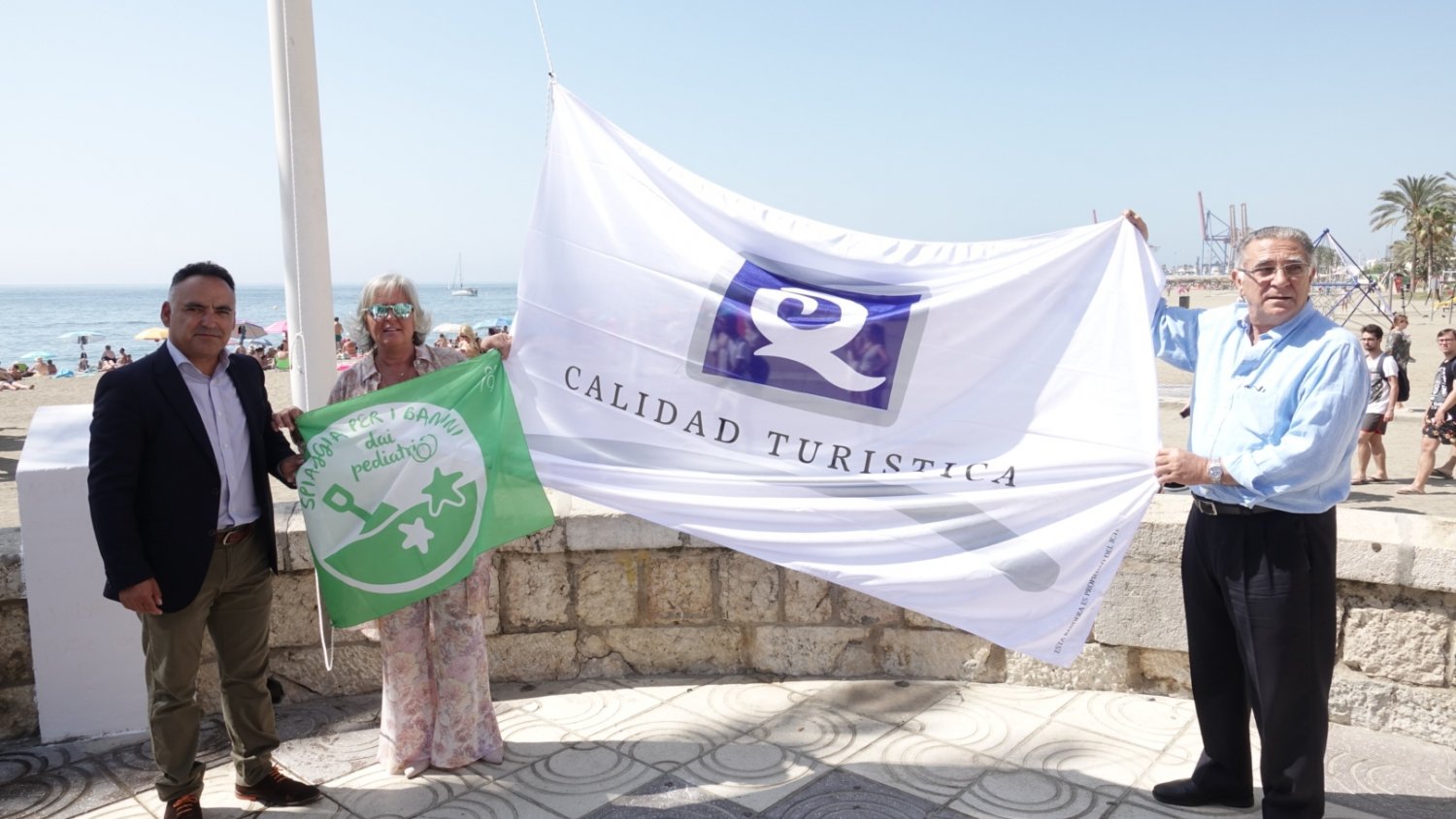 Las playas de la Misericordia, el Dedo, el Palo, Pedregalejo y la Caleta cuentan con la Q de calidad turística