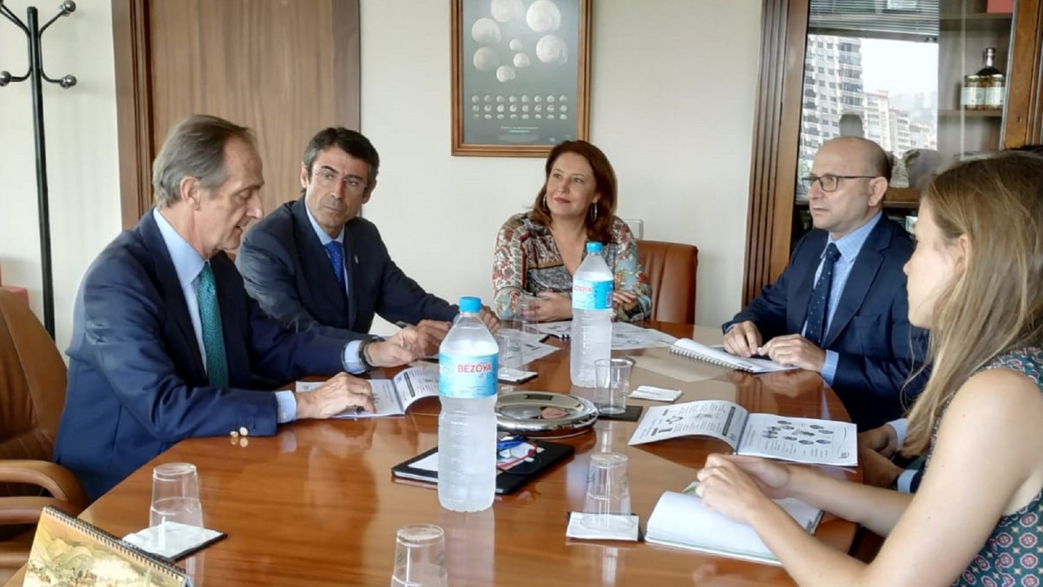 Crespo traslada a la dirección de Ence 