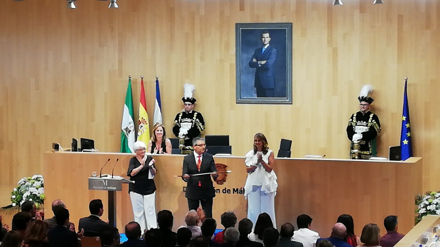 Francisco Salado es elegido presidente de la Diputación de Málaga y muestra un claro compromiso por luchar contra la despoblación rural