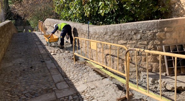 Ronda y Endesa inician el soterramiento de la línea eléctrica del barrio de San Francisco