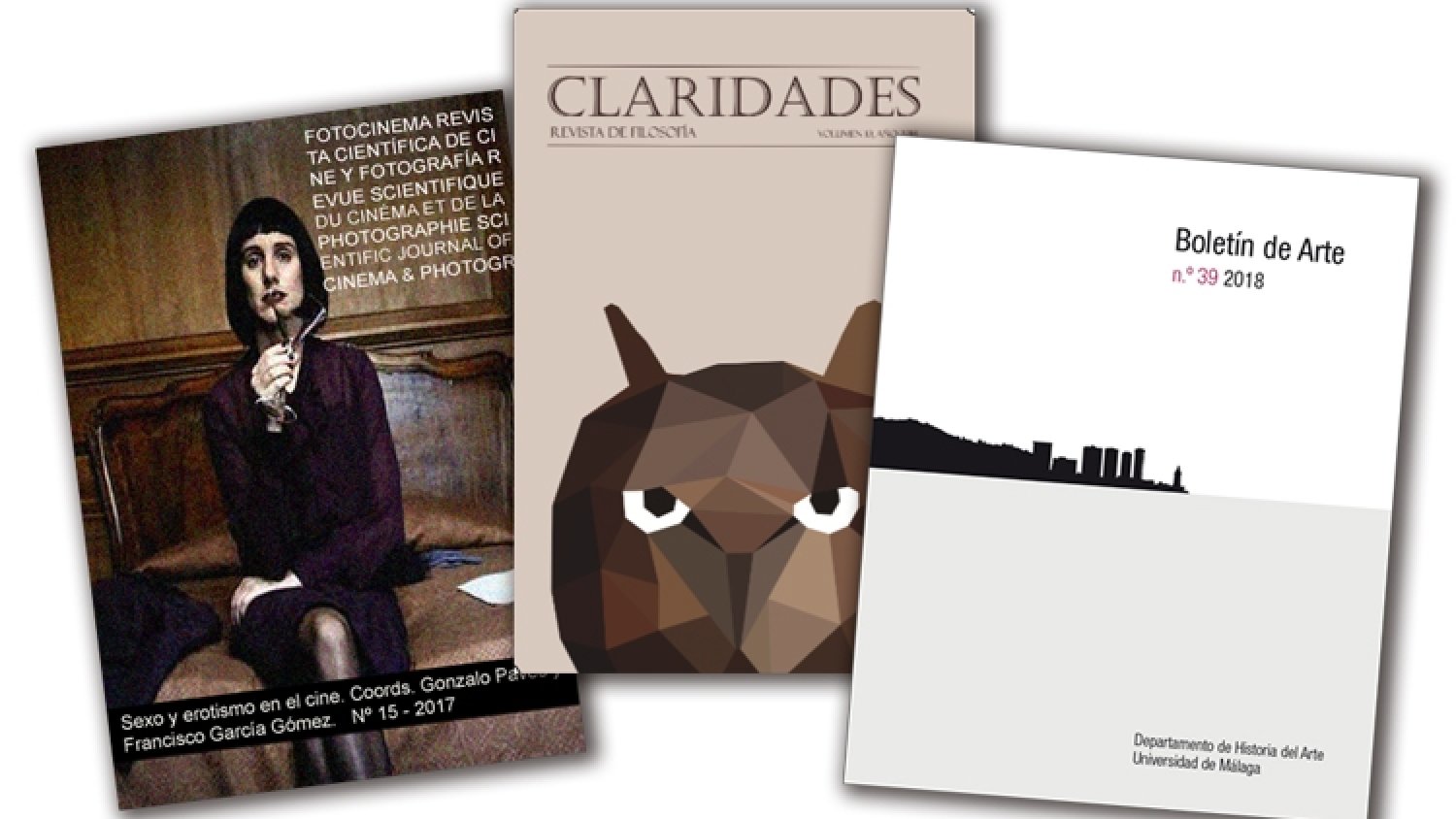 Tres revistas editadas por la UMA obtienen el sello de calidad de la FECYT