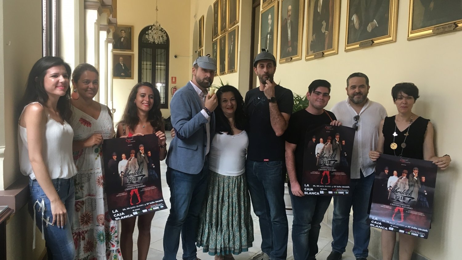 Comediantes Malagueños Teatro estrenará ‘Sherlock (221B)’ en la Caja Blanca
