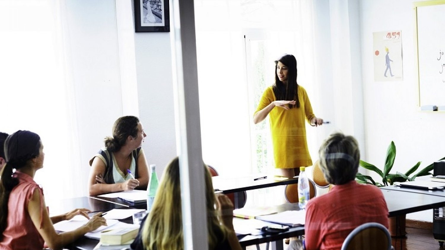 La Diputación promociona el turismo para aprender español mediante presentaciones a estudiantes extranjeros