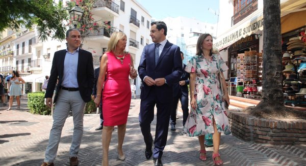 Juanma Moreno valora la 