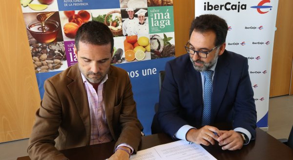 La Diputación continuará abriendo canales de financiación para las empresas adheridas a 'Sabor a Málaga' a través de un convenio con Ibercaja