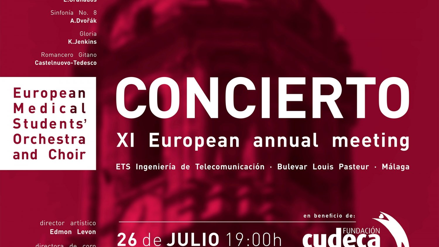 La Orquesta y Coro Europeo de Estudiantes de Medicina ofrece un concierto benéfico en favor de Cudeca