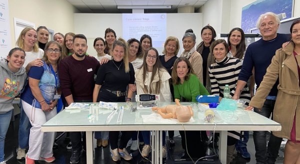 Quirónsalud Marbella acoge un curso de Reanimación Cardiopulmonar Intermedia Pediátrica