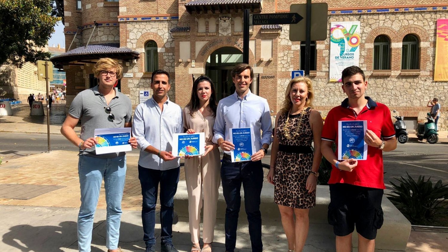 La formación Nuevas Generaciones (PP) lanza una campaña para exigir que se implante el modelo de Selectividad única