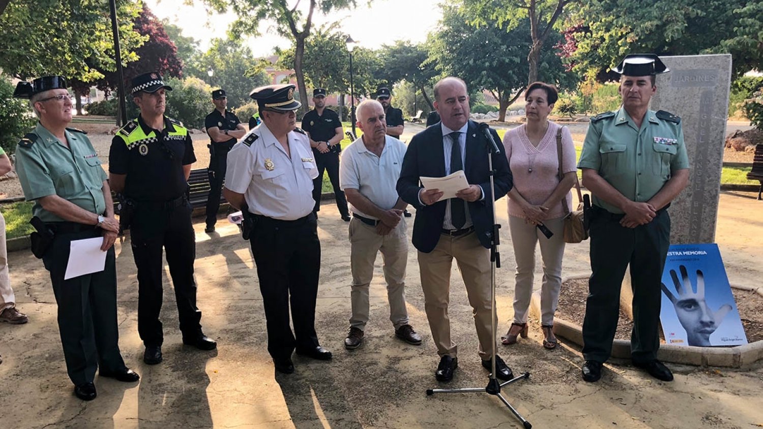 Antequera conmemorará el vigésimo segundo aniversario del asesinato de Miguel Ángel Blanco con un acto en homenaje a las víctimas del terrorismo