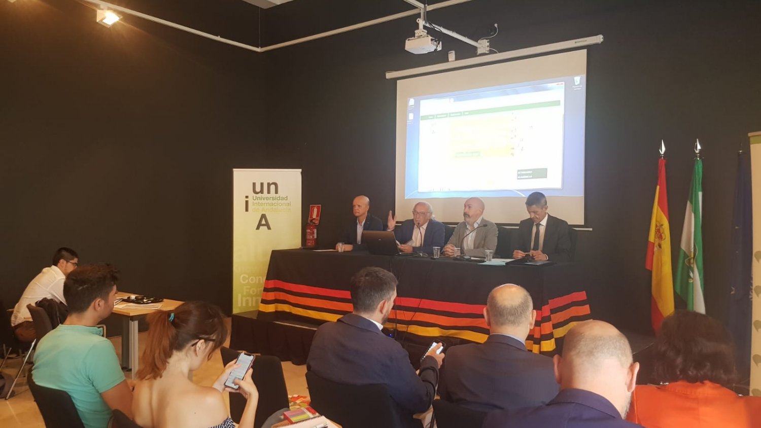 La UNIA inaugura los cursos sobre periodismo de investigación y el 'Proyecto Roma como modelo educativo'