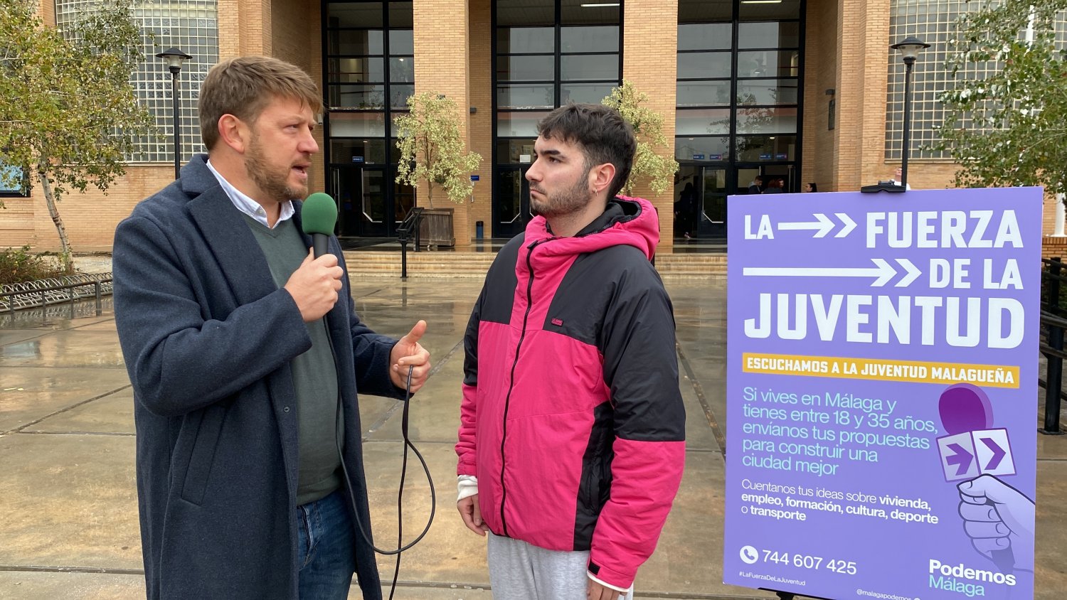 Podemos lanza una campaña para dar voz a la juventud malagueña