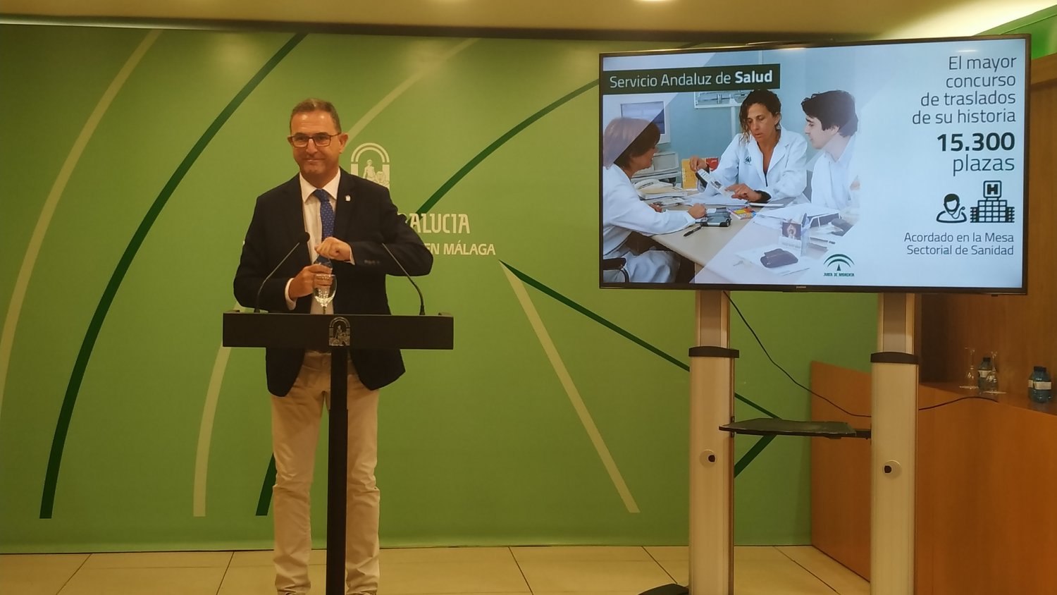 El Servicio Andaluz de Salud promoverá un concurso de traslados con 2.425 plazas ofertadas en Málaga