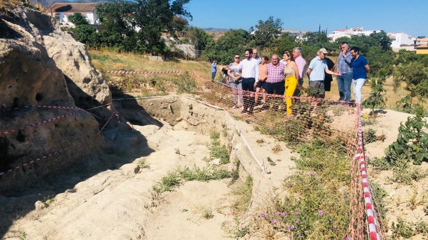 El PSOE pide protección para el yacimiento Mozárabe de Finca Atalaya en Churriana