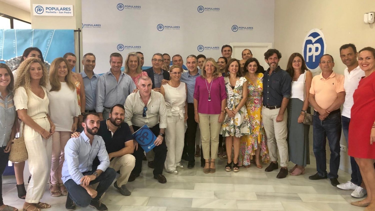 El PP de Málaga designa a los diputados provinciales de la comarca de la Costa del Sol