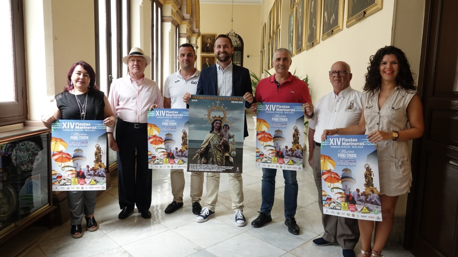 El Distrito de Carretera de Cádiz acogerá las 'XIV Fiestas Marineras' del 17 al 21 de julio con el Parque de Huelin como principal escenario