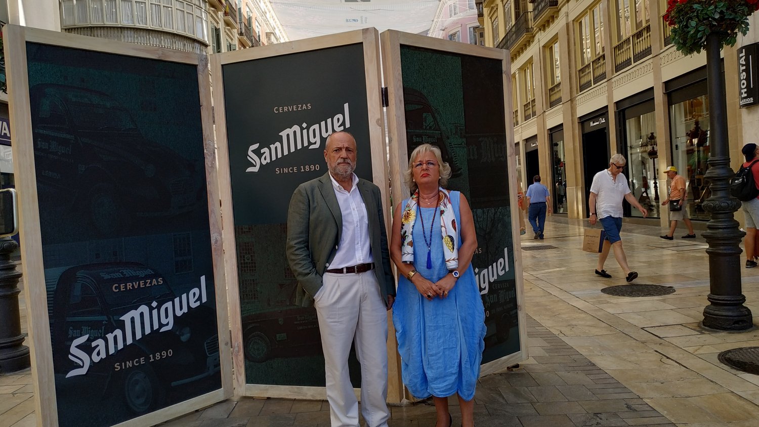 Los nuevos toldos de Calle Larios hacen uso de nanotecnología para purificar el aire de sustancias nocivas