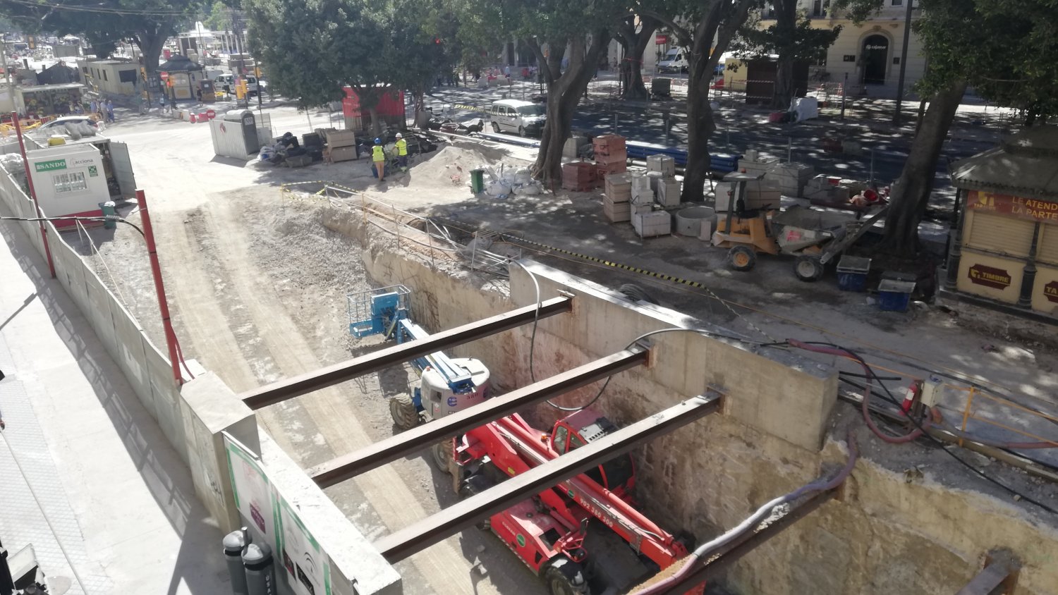 Elías Bendodo confirma la apertura del lateral norte de la Alameda Principal para el día 15 de agosto