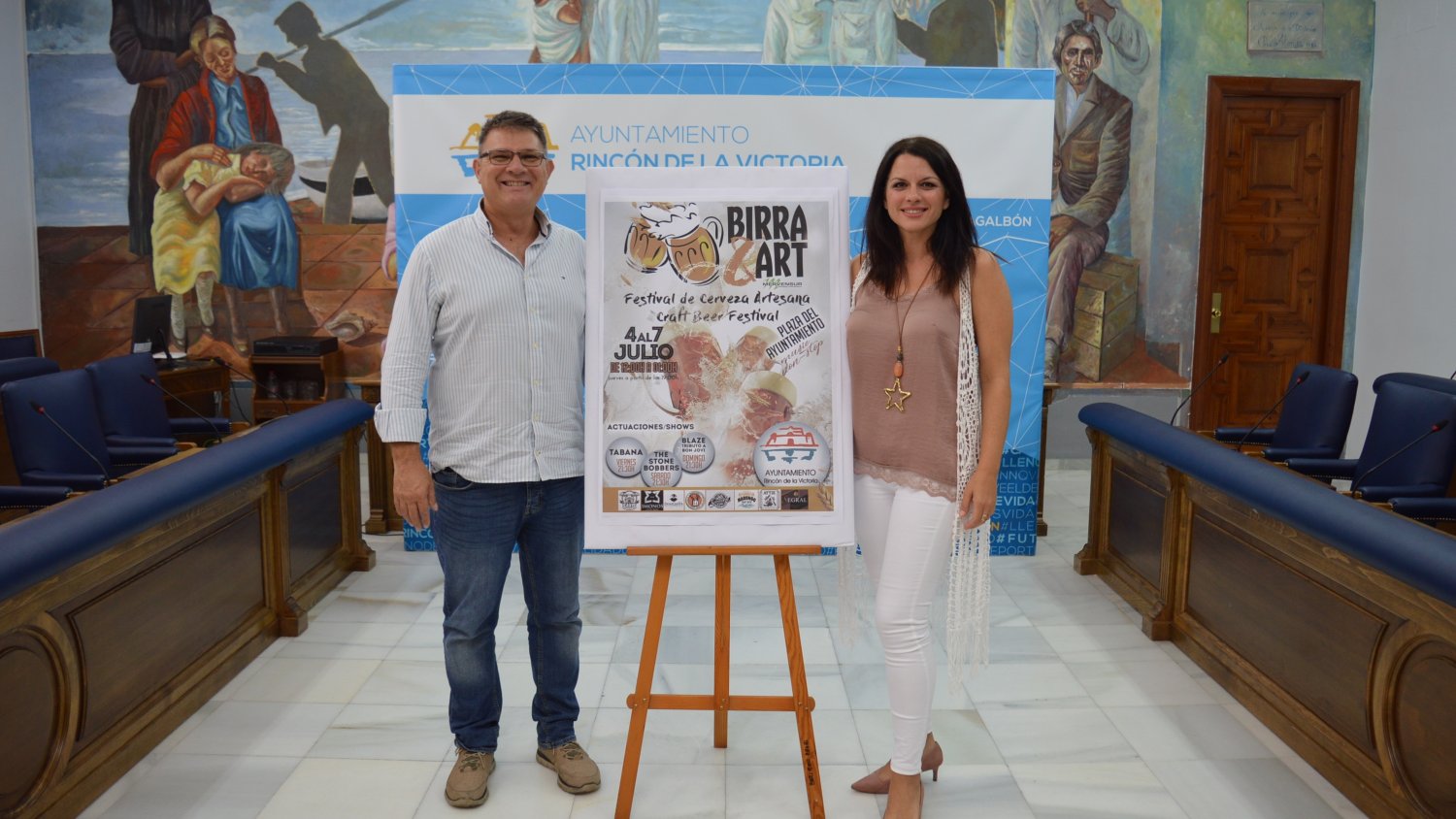 El Festival de la Cerveza Artesana `Birra&Art´ de Rincón de la Victoria ofrecerá 35 tipos de cerveza diferentes en la Plaza Al Andalus