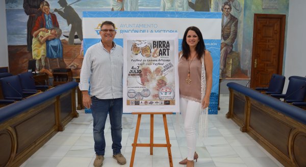 El Festival de la Cerveza Artesana `Birra&Art´ de Rincón de la Victoria ofrecerá 35 tipos de cerveza diferentes en la Plaza Al Andalus