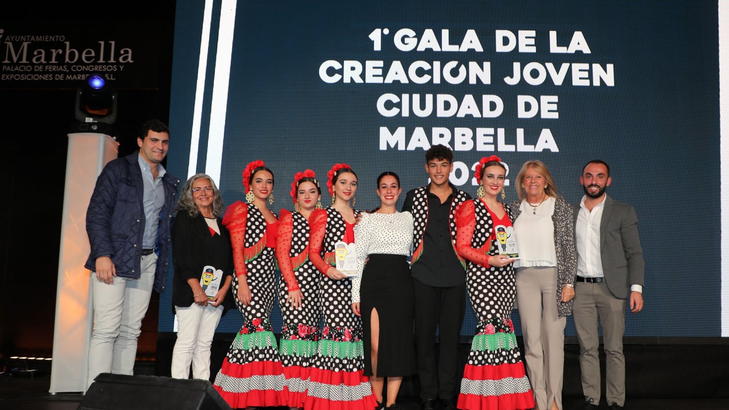 La Primera Gala de la Creación Joven Ciudad de Marbella entrega 18 premios