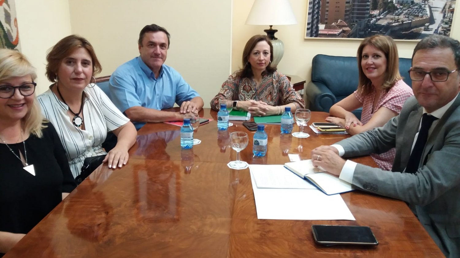 La Junta y CC.OO. establecen en Málaga un canal de comunicación permanente para mejorar los servicios básicos en la provincia