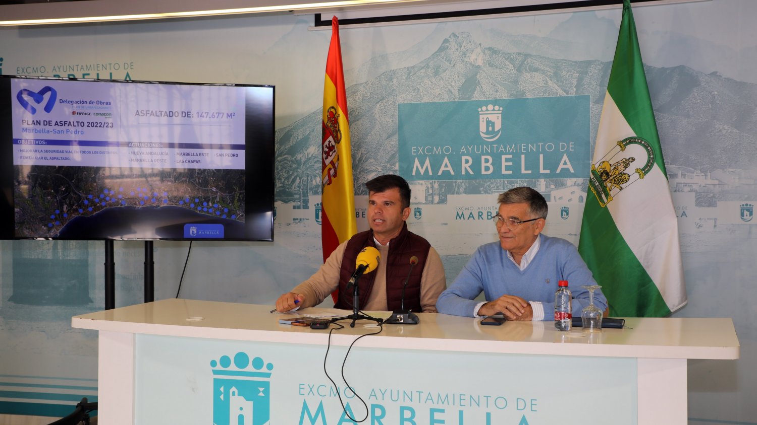 Marbella ejecutará el plan de asfalto “más ambicioso de su historia” con 147.677 metros cuadrados