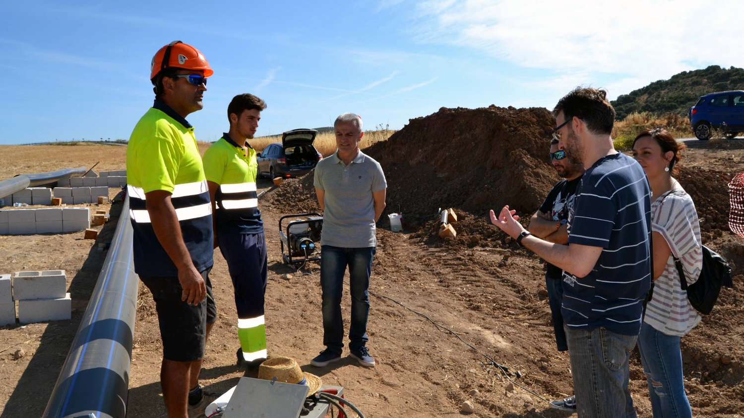 El Ayuntamiento de Campillos ejecuta la segunda fase de las obras de sustitución de la red de agua de Majavea