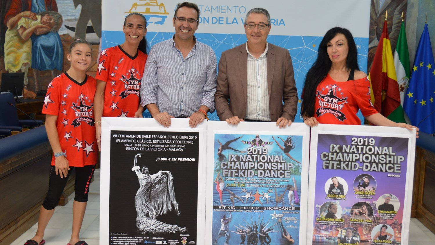 Rincón de la Victoria celebrará los días 29 y 30 de junio el ‘IX Campeonato Nacional de Fit-Kid Dance’ y el ‘VII Certamen de Baile Español en estilo libre’
